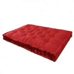 Actome Matelas Et Coussins De Sol Matelas Palette Coton Cerise 120x80cm