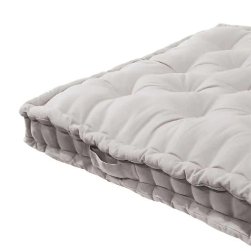 Actome Matelas Et Coussins De Sol Matelas Palette Coton Nuage 120x80cm 4 Actome Matelas Et Coussins De Sol Matelas Palette Coton Nuage 120x80cm – Image 2