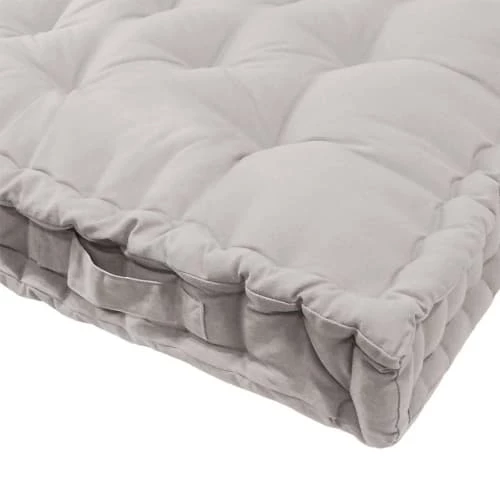 Actome Matelas Et Coussins De Sol Matelas Palette Coton Nuage 120x80cm 5 Actome Matelas Et Coussins De Sol Matelas Palette Coton Nuage 120x80cm – Image 3