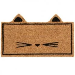 Maisons Du Monde Paillassons Paillasson Chat Marron 45x27
