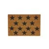 Wadiga Paillassons Paillasson Coco étoiles 60x40x1,5cm