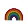 Wadiga Paillassons Paillasson Coco Multicolore Arc-en-ciel 60x40x1,5cm