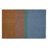 Wadiga Paillassons Paillasson Coco Multicolore Rayures 60x40cm -Plaids Soldes paillasson coco multicolore rayures 60x40cm 2