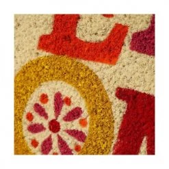 Wadiga Paillassons Paillasson Coco Multicolore Welcome 60x40x1,5cm -Plaids Soldes paillasson coco multicolore welcome 60x40x1 5cm 2