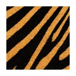 Wadiga Paillassons Paillasson Coco Noir Et Marron 60x40 -Plaids Soldes paillasson coco noir et marron 60x40 2