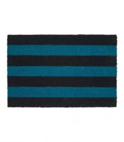 Wadiga Paillassons Paillasson Coco Rayé Bleu 60x40cm