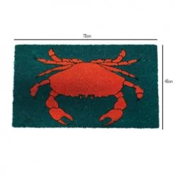 Wadiga Paillassons Paillasson Coco Vert Et Orange 70x40 -Plaids Soldes paillasson coco vert et orange 70x40 5