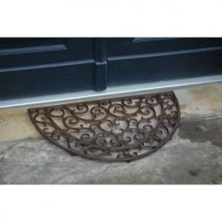 Esschert Design Paillassons Paillasson Demi-lune En Fonte -Plaids Soldes paillasson demi lune en fonte 2