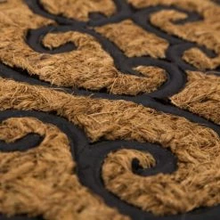 Wadiga Paillassons Paillasson En Caoutchouc Et Coco 40x59,5 -Plaids Soldes paillasson en caoutchouc et coco 40x59 5 2