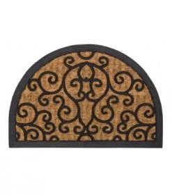 Wadiga Paillassons Paillasson En Caoutchouc Et Coco 40x59,5