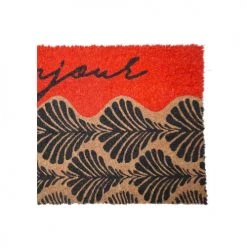 Wadiga Paillassons Paillasson En Coco Bonjour - 40x70cm -Plaids Soldes paillasson en coco bonjour 40x70cm 2