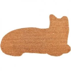 Esschert Design Paillassons Paillasson En Fibre De Coco Animal Chat