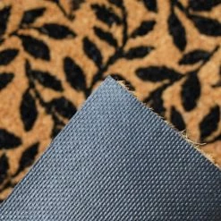 The Deco Factory Paillassons Paillasson En Fibre De Coco Motif Brindilles Naturel Et Noir 60x40 -Plaids Soldes paillasson en fibre de coco motif brindilles naturel et noir 60x40 5