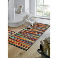 Un Amour De Tapis Paillassons Paillasson Multicolore 75x190 -Plaids Soldes paillasson multicolore 75x190 4