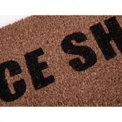 Present Time Paillassons Paillasson Nice Shoes Noir Coco Naturel -Plaids Soldes paillasson nice shoes noir coco naturel 2