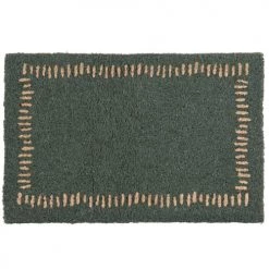 Maisons Du Monde Paillassons Paillasson Vert Et Doré 60x40