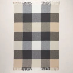 Madura Plaids Plaid 127x200 Cm Anthracite -Plaids Soldes plaid 127x200 cm anthracite 3