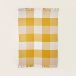 Madura Plaids Plaid 127x200 Cm Jaune Maïs -Plaids Soldes plaid 127x200 cm jaune mais 2