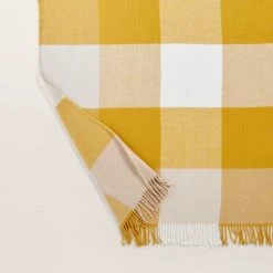 Madura Plaids Plaid 127x200 Cm Jaune Maïs -Plaids Soldes plaid 127x200 cm jaune mais 3
