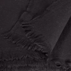 Madura Plaids Plaid 140x200 Cm Noir De Mars -Plaids Soldes plaid 140x200 cm noir de mars 5