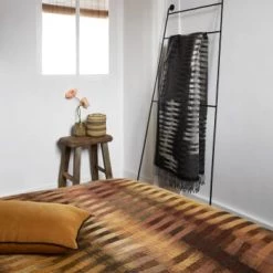 Madura Plaids Plaid 140x200 Cm Graphite En Laine -Plaids Soldes plaid 140x200 cm ocre en laine 7