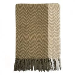 Malagoon Plaids Plaid Antik Jaune 125x170 -Plaids Soldes plaid antik jaune 125x170 2