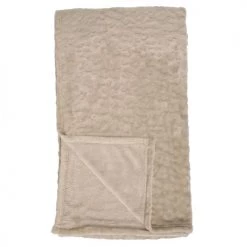 Dutch Decor Plaids Plaid Beige Fleece 150x200 Cm Avec Imprimé Animalier