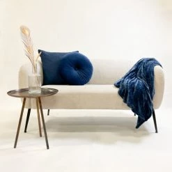 Dutch Decor Plaids Plaid Bleu Fleece 150x200 Cm Avec Imprimé Animalier -Plaids Soldes plaid bleu fleece 150x200 cm avec imprime animalier 2