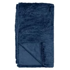 Dutch Decor Plaids Plaid Bleu Fleece 150x200 Cm Avec Imprimé Animalier -Plaids Soldes plaid bleu fleece 150x200 cm avec imprime animalier 4