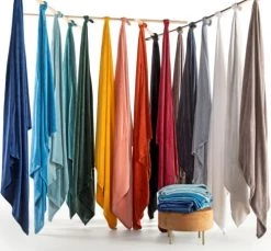 Dutch Decor Plaids Plaid Bleu Fleece 150x200 Cm Uni -Plaids Soldes plaid bleu fleece 150x200 cm uni 5