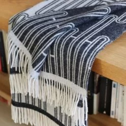 Maison Jean-Vier Plaids Plaid Carbone 130x186 Cm -Plaids Soldes plaid carbone 130x186 cm 5