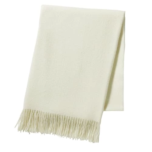 Alexandre Turpault Plaids Plaid En Alpaga Ecru 130x180 4 Alexandre Turpault Plaids Plaid En Alpaga Ecru 130x180 – Image 2