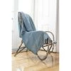 Febronie Plaids Plaid En Coton 130x170 Bleu Pétrole -Plaids Soldes plaid en coton 130x170 bleu petrole 12