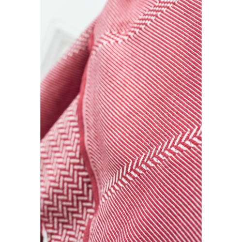 Febronie Plaids Plaid En Coton 130x170 Rouge 7 Febronie Plaids Plaid En Coton 130x170 Rouge – Image 5