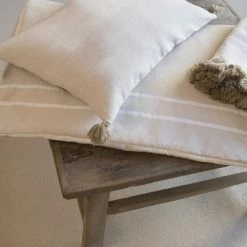 Febronie Plaids Plaid En Coton 130x170 Taupe Clair -Plaids Soldes plaid en coton 130x170 taupe clair 5