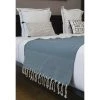Febronie Plaids Plaid En Coton 160x250 Bleu Pétrole -Plaids Soldes plaid en coton 160x250 bleu petrole 12