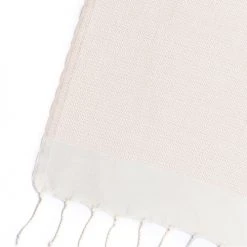 Febronie Plaids Plaid En Coton 160x250 Taupe Clair Et écru -Plaids Soldes plaid en coton 160x250 taupe clair et ecru 2