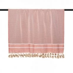 Febronie Plaids Plaid En Coton 160x250 Terracotta -Plaids Soldes plaid en coton 160x250 terracotta 15