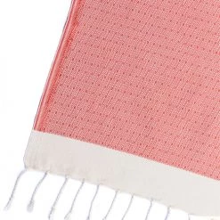 Febronie Plaids Plaid En Coton 160x250 Terracotta -Plaids Soldes plaid en coton 160x250 terracotta 8