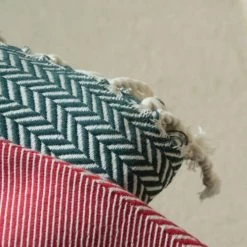 Febronie Plaids Plaid En Coton 160x250 Vert Kaki -Plaids Soldes plaid en coton 160x250 vert kaki 10