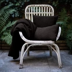 Vivaraise Plaids Plaid En Coton Carbone 140 X 200 -Plaids Soldes plaid en coton carbone 140 x 200 5