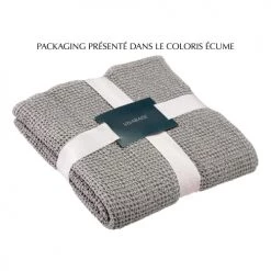 Vivaraise Plaids Plaid En Coton Carbone 140 X 200 -Plaids Soldes plaid en coton carbone 140 x 200 6