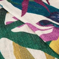 Maisons Du Monde Plaids Plaid En Coton Imprimé Multicolore,130x170 -Plaids Soldes plaid en coton imprime multicolore 130x170 1000 12 10 224157 3