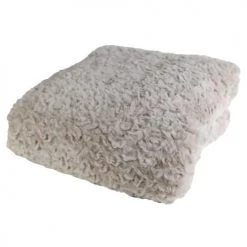 Sensei Maison Plaids Plaid En Fausse Fourrure Sable 130x170 Cm -Plaids Soldes plaid en fausse fourrure sable 130x170 cm 1