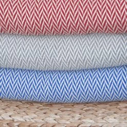 Febronie Plaids Plaid En Laine 130x170 Bleu Grec -Plaids Soldes plaid en laine 130x170 bleu grec 4