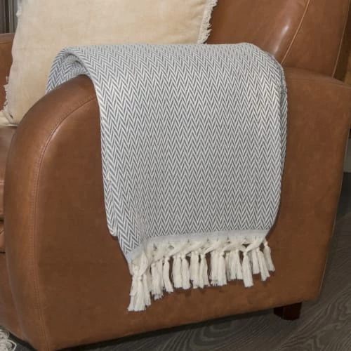 Febronie Plaids Plaid En Laine 130x170 Gris Chiné 7 Febronie Plaids Plaid En Laine 130x170 Gris Chiné – Image 5