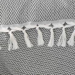 Febronie Plaids Plaid En Laine 160x250 Noir -Plaids Soldes plaid en laine 160x250 noir 5