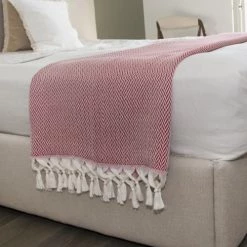 Febronie Plaids Plaid En Laine 160x250 Rouge 12 Febronie Plaids Plaid En Laine 160x250 Rouge -Plaids Soldes plaid en laine 160x250 rouge 4