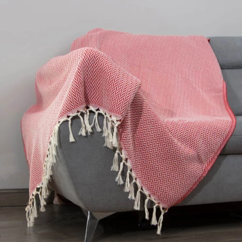 Febronie Plaids Plaid En Laine 160x250 Rouge 3 Febronie Plaids Plaid En Laine 160x250 Rouge