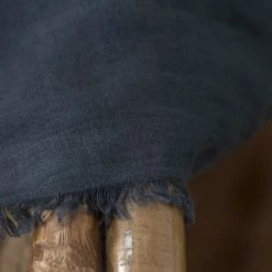 Febronie Plaids Plaid En Lin Lavé 180x260 Ardoise -Plaids Soldes plaid en lin lave 180x260 ardoise 2